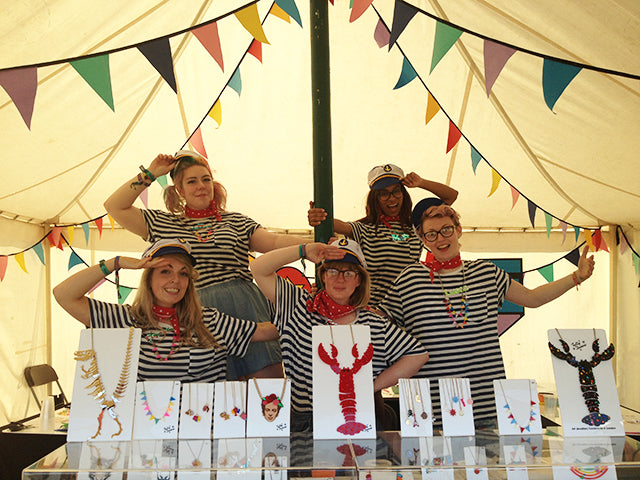 Ahoy! Tatty Devine take a trip on HMS Bestival