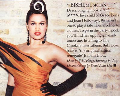 Bishi in ELLE