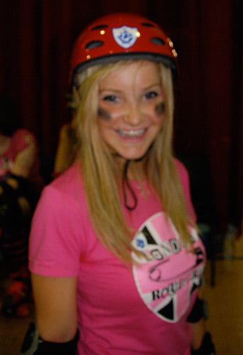 Blue Peter film the London Rollergirls!