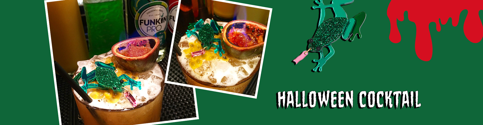 Introducing our Halloween Cocktail... 🐸