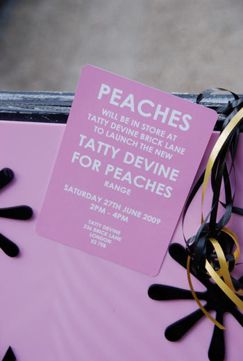 Peaches in store jewellery launch!!!