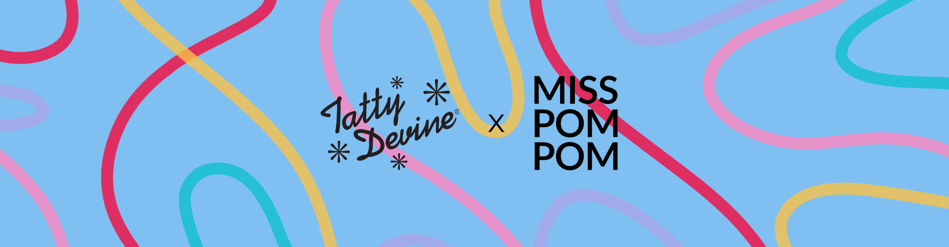 Tatty Devine X Miss Pompom