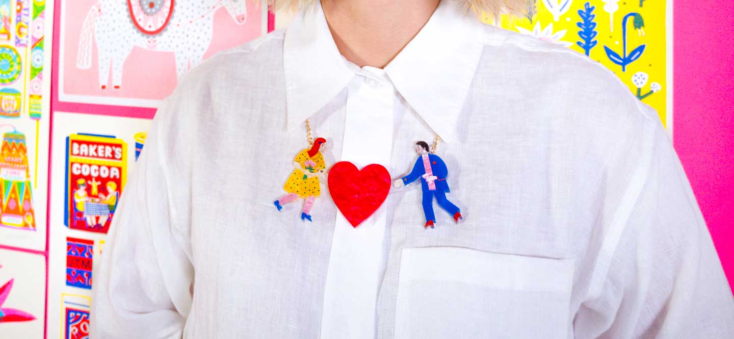 The Printed Peanut X Tatty Devine collaboration