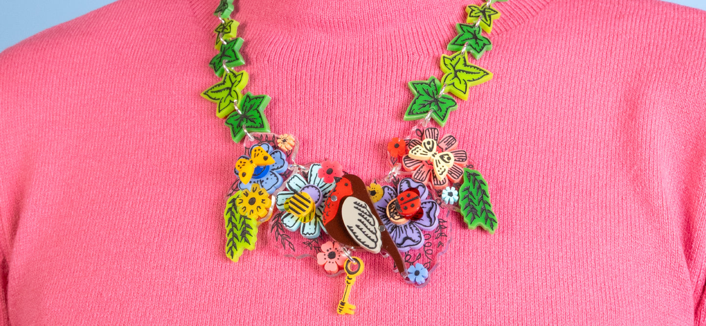 Jewellery gifts for gardeners by Tatty Devine