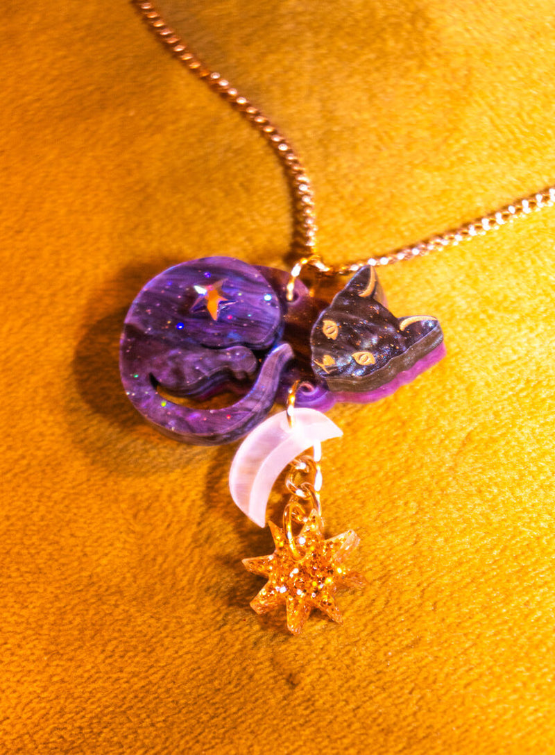 Astrologer's Cat Necklace