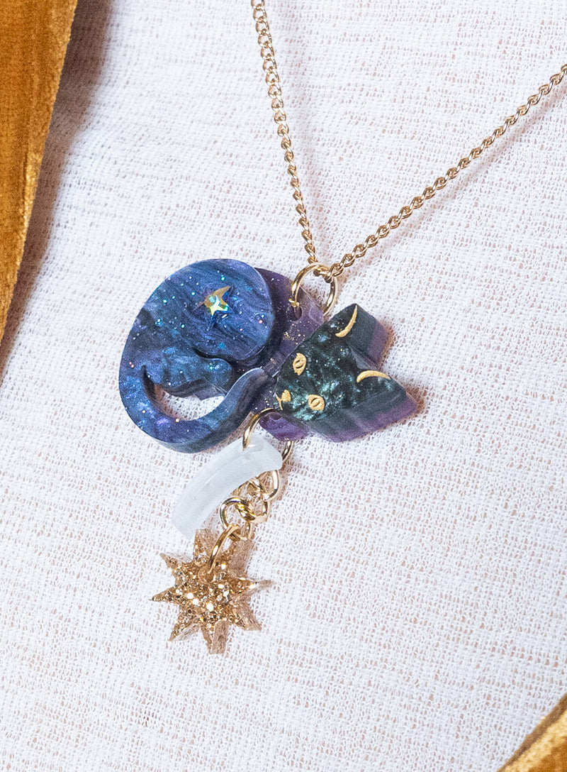 Astrologer's Cat Necklace