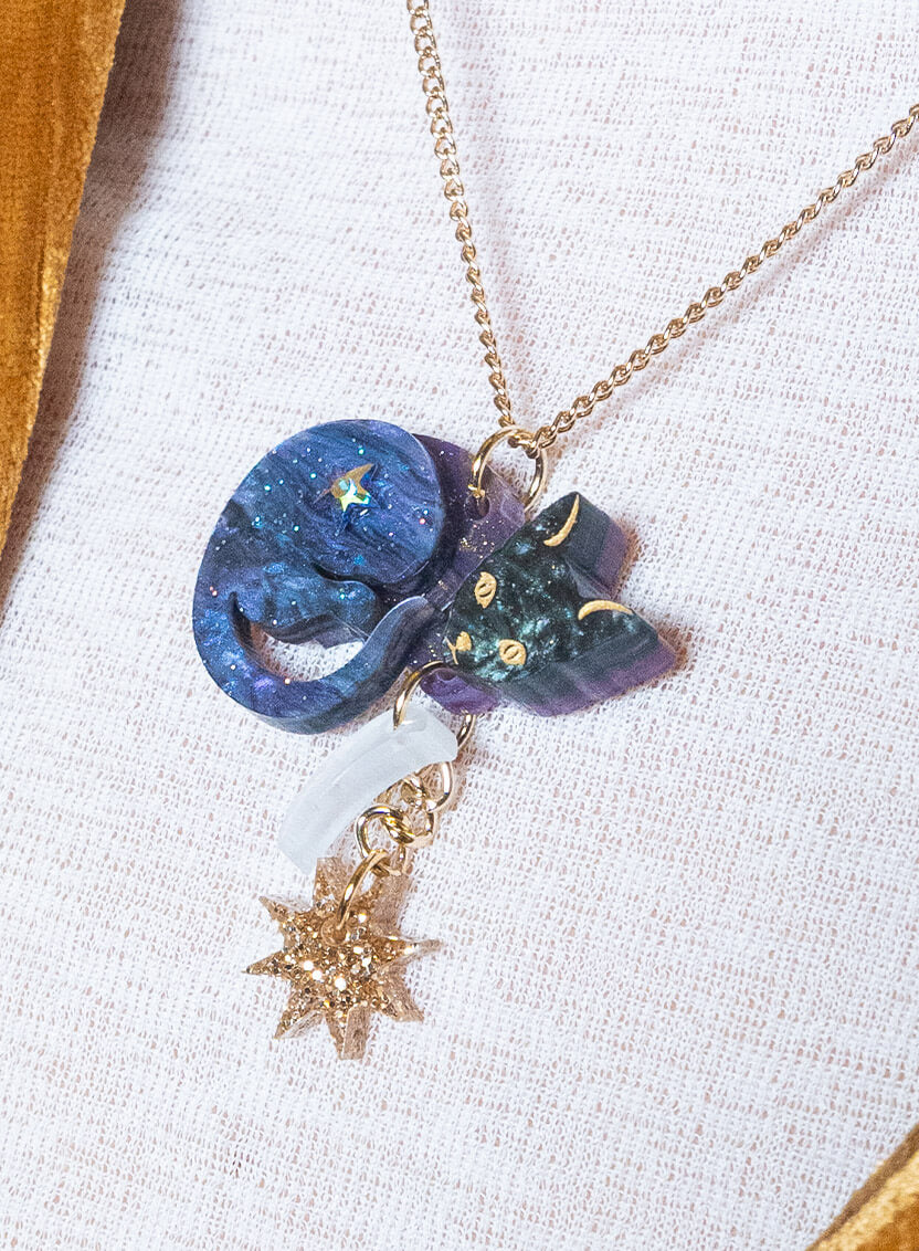 Astrologer's Cat Necklace