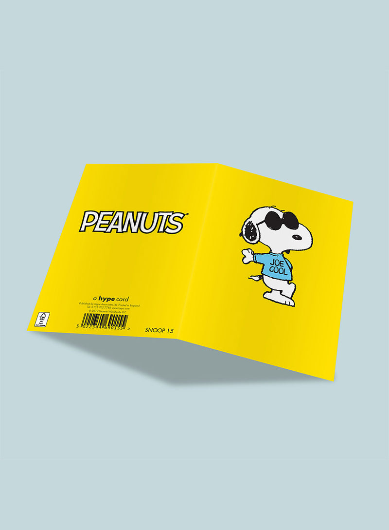 Snoopy Joe Cool Card