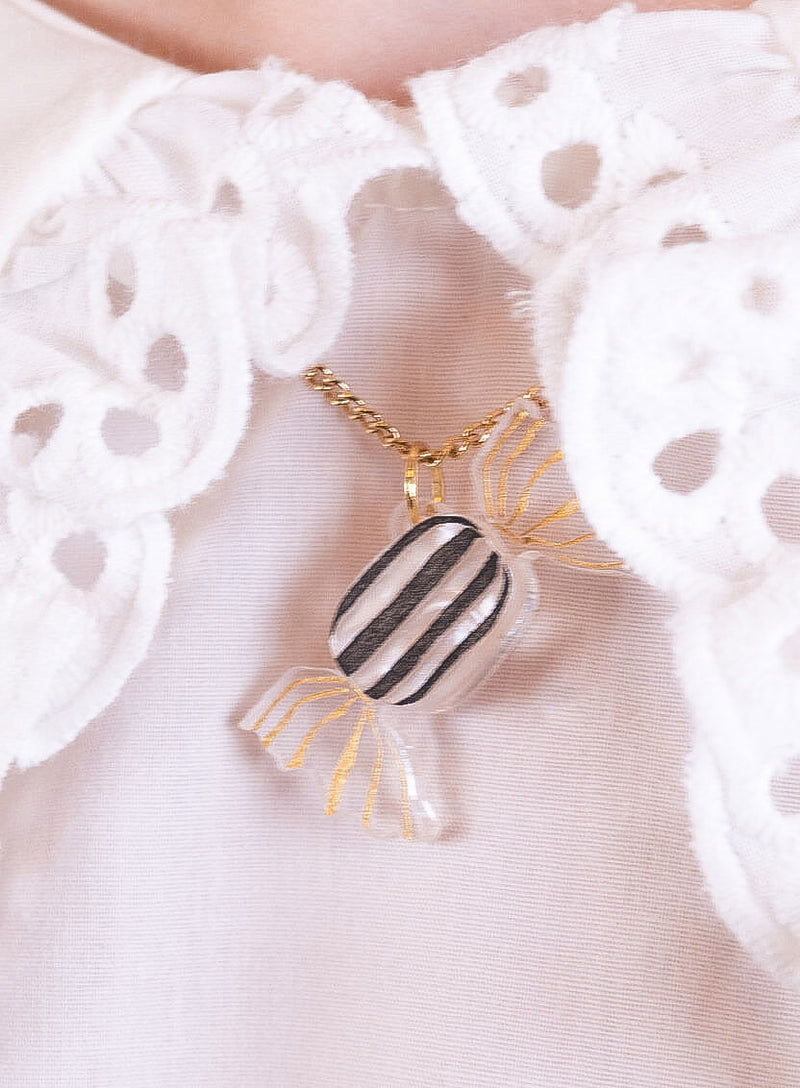 Striped Sweetie Pendant