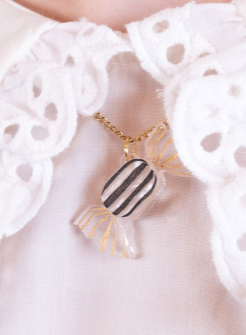 Striped Sweetie Pendant