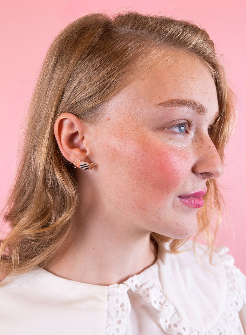 Striped Sweetie Earrings