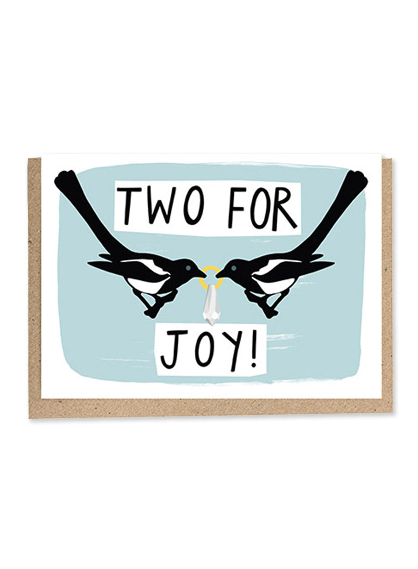 Alison Hardcastle Magpie Card