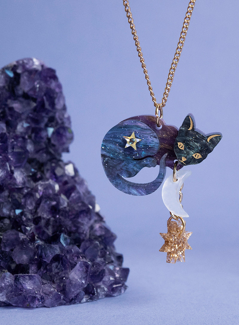 Astrologer's Cat Necklace