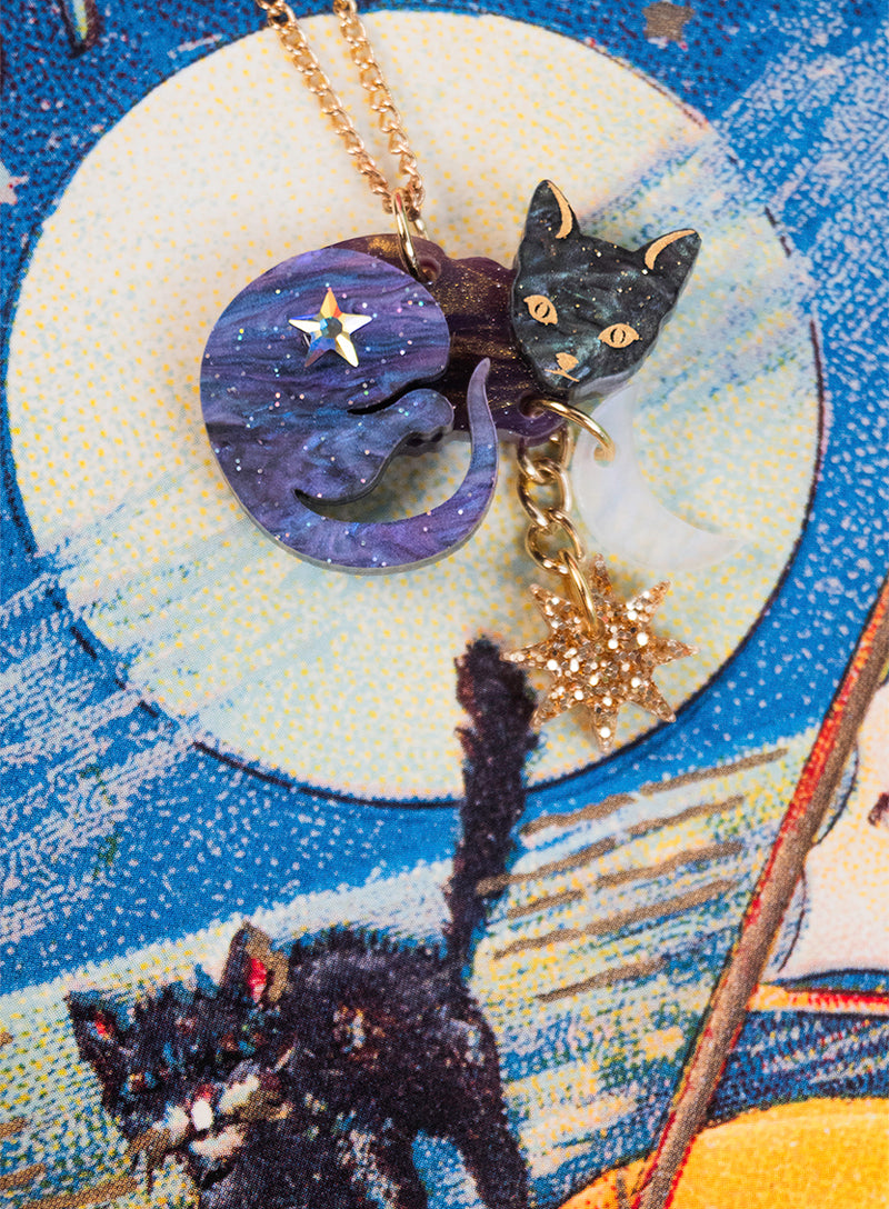 Astrologer's Cat Necklace