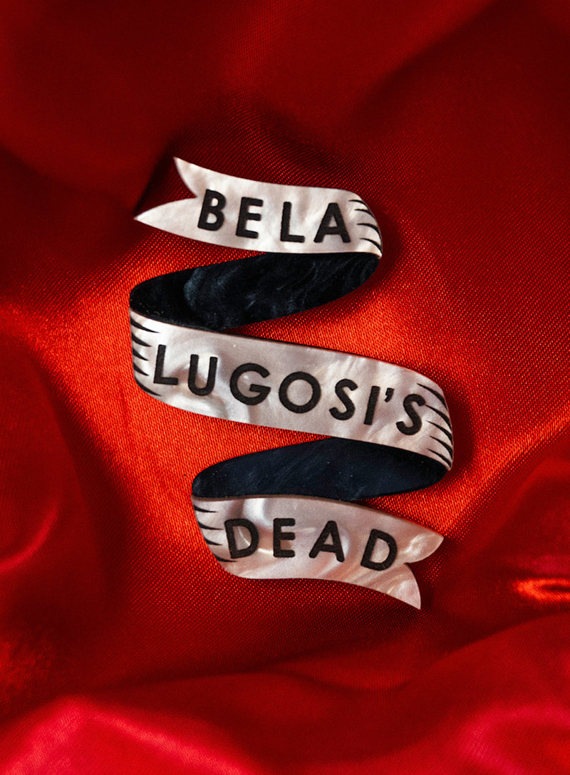 Bela Lugosi's Dead Brooch
