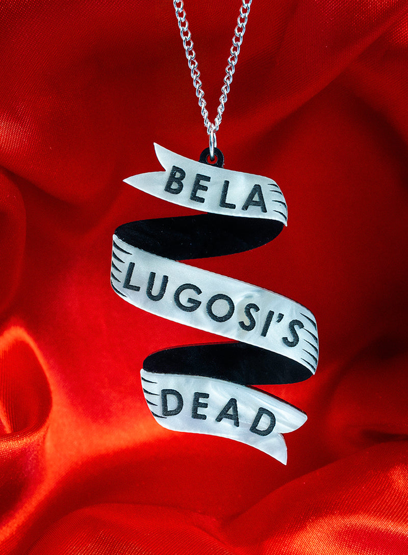Bela Lugosi's Dead Necklace