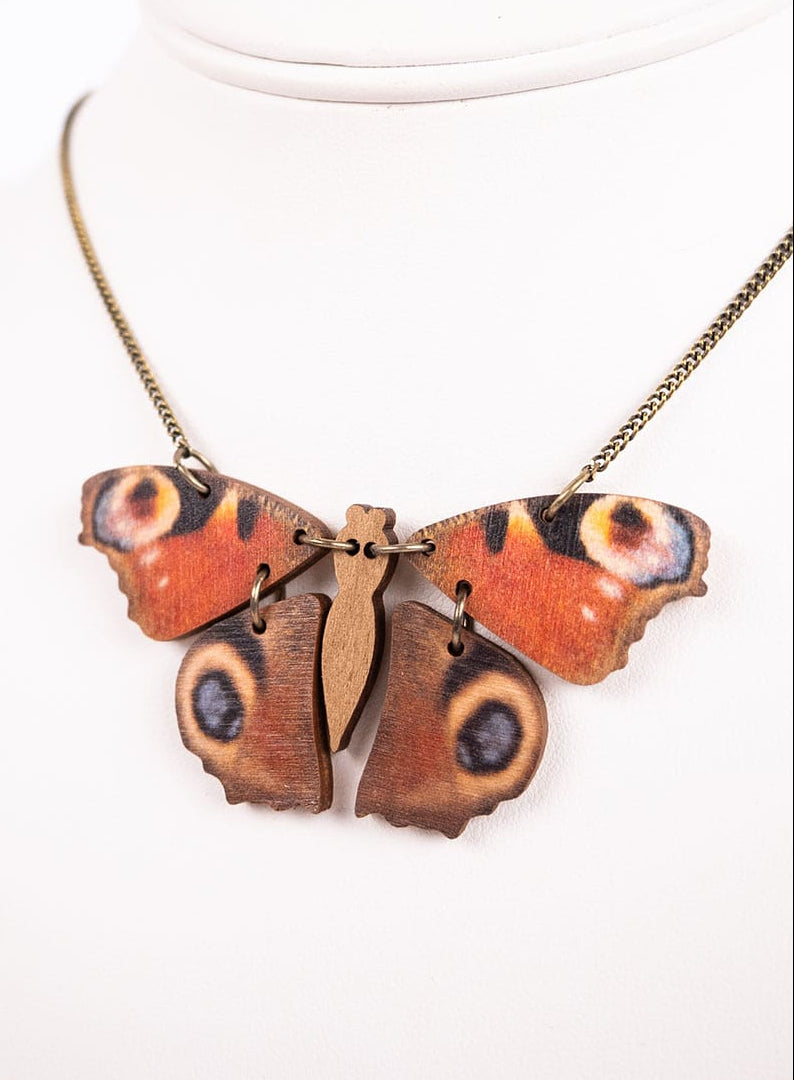 Tatty Devine Butterfly Necklace - Peacock