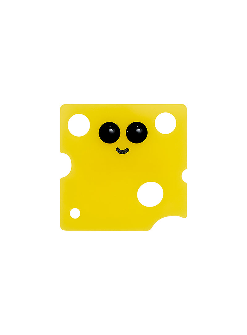 Cheese Brooch