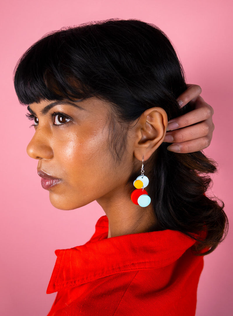 Colourful Dots Earrings