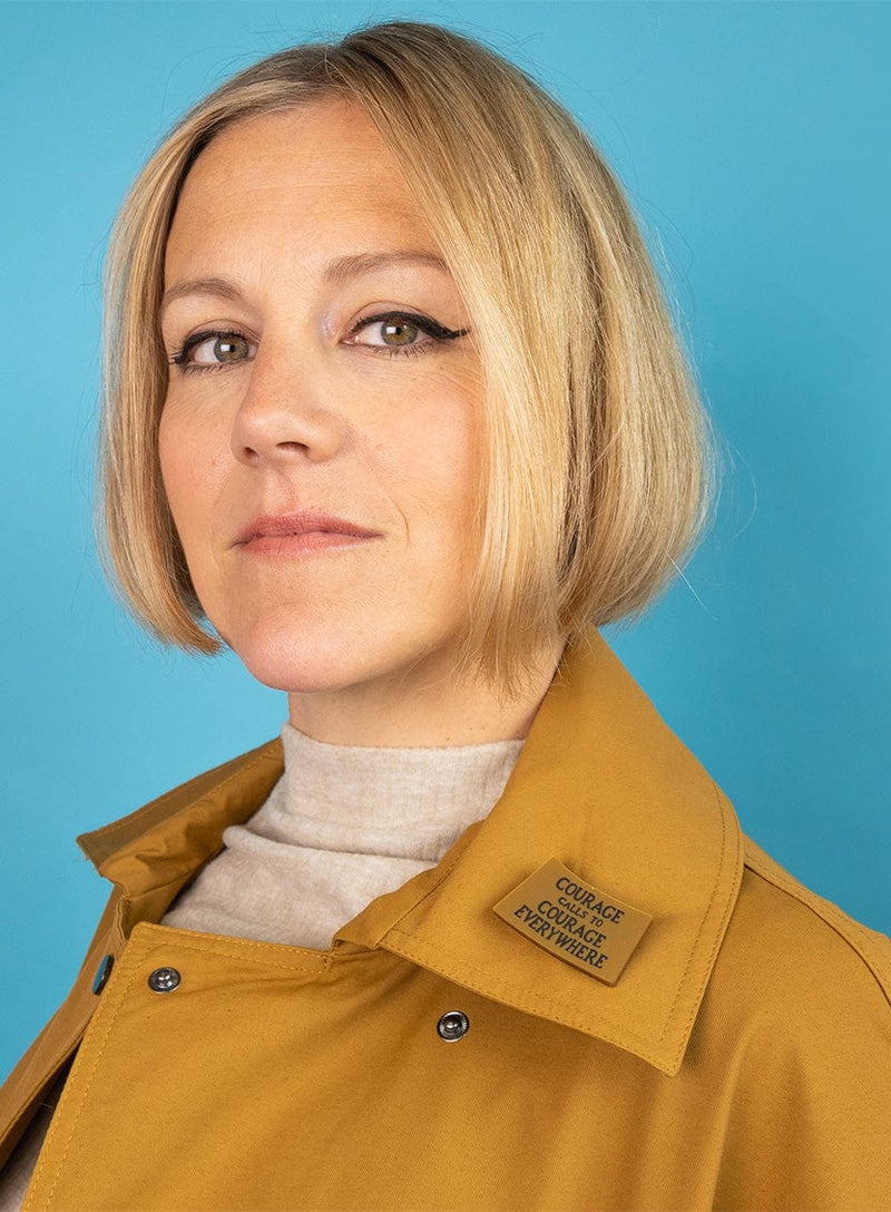 Tatty Devine X Fawcett Society Courage Calls Brooch