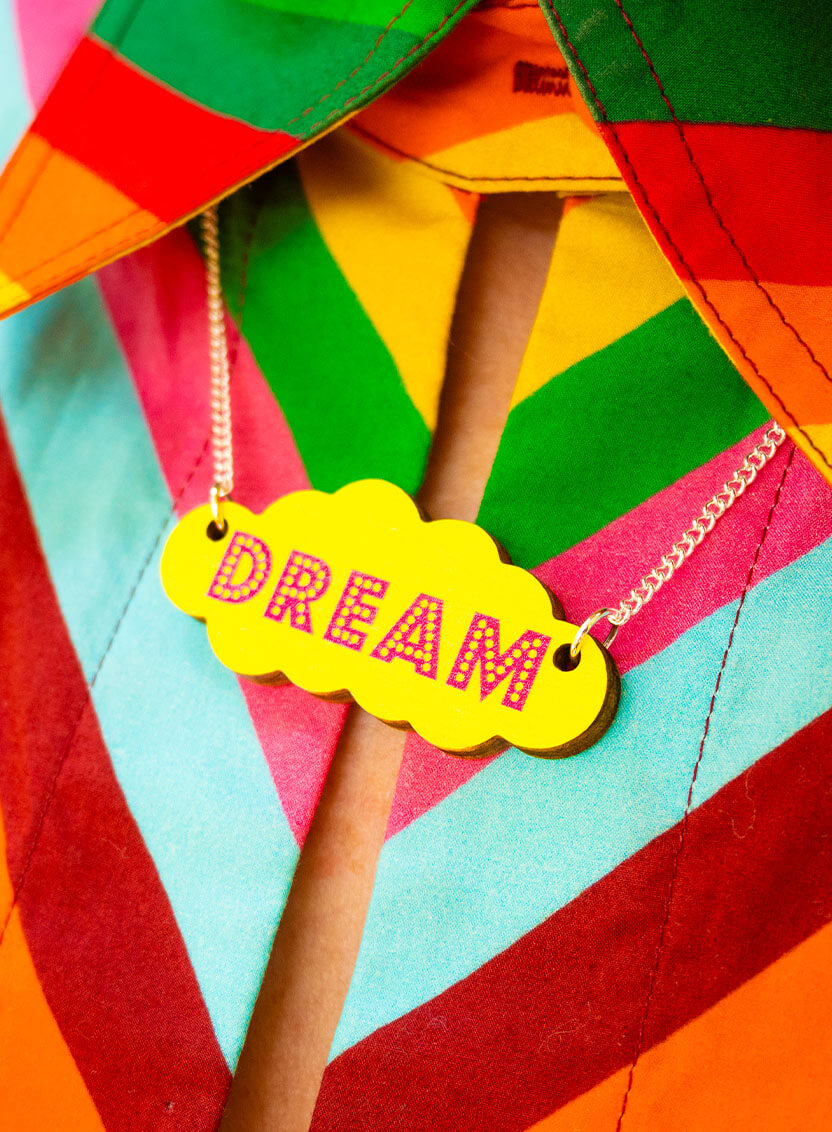 DREAM Necklace | Tatty Devine X Morag Myerscough