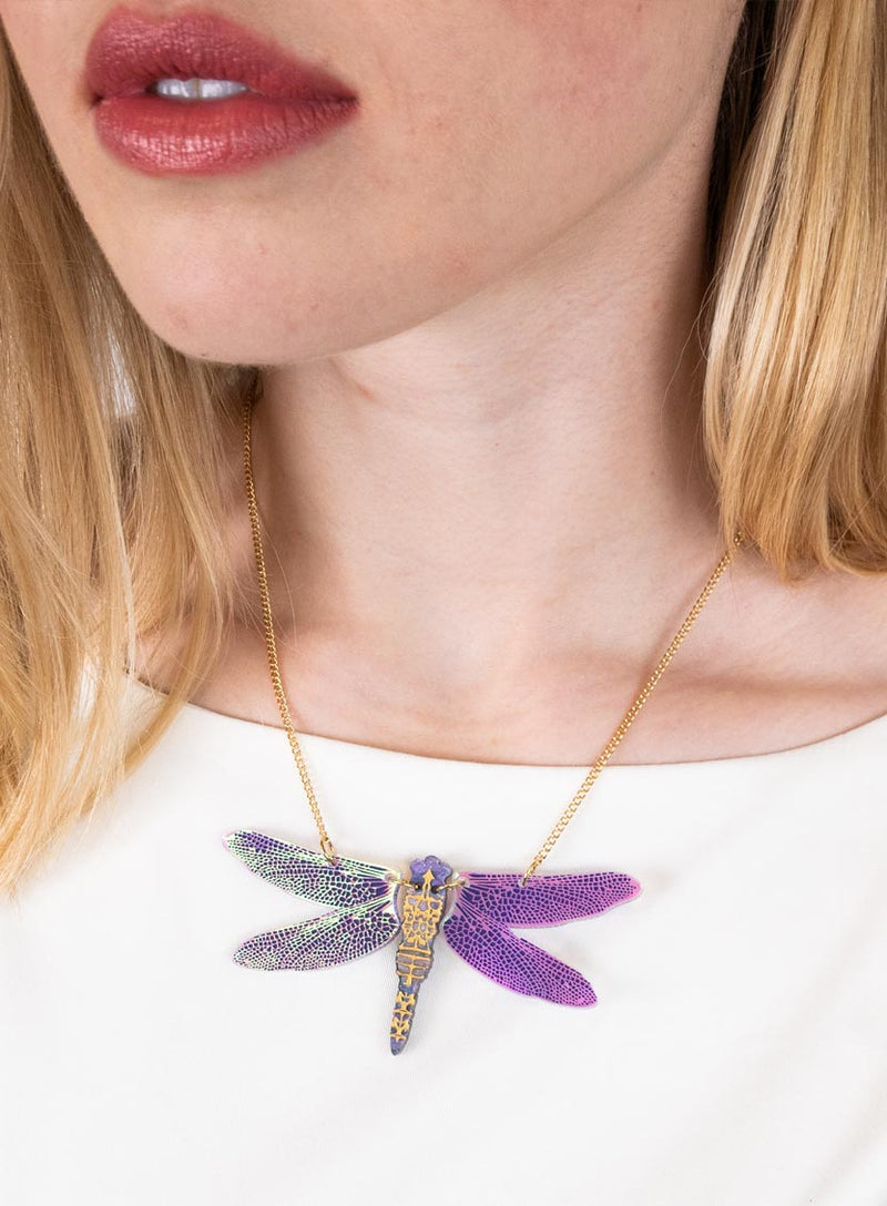 Damselfly Necklace