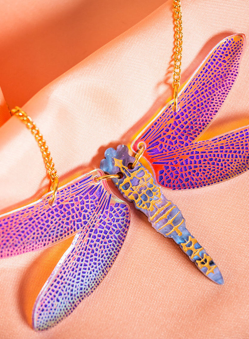 Damselfly Necklace
