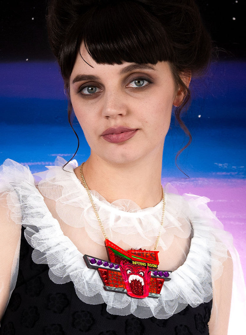 Beetlejuice Dante's Inferno Room Necklace