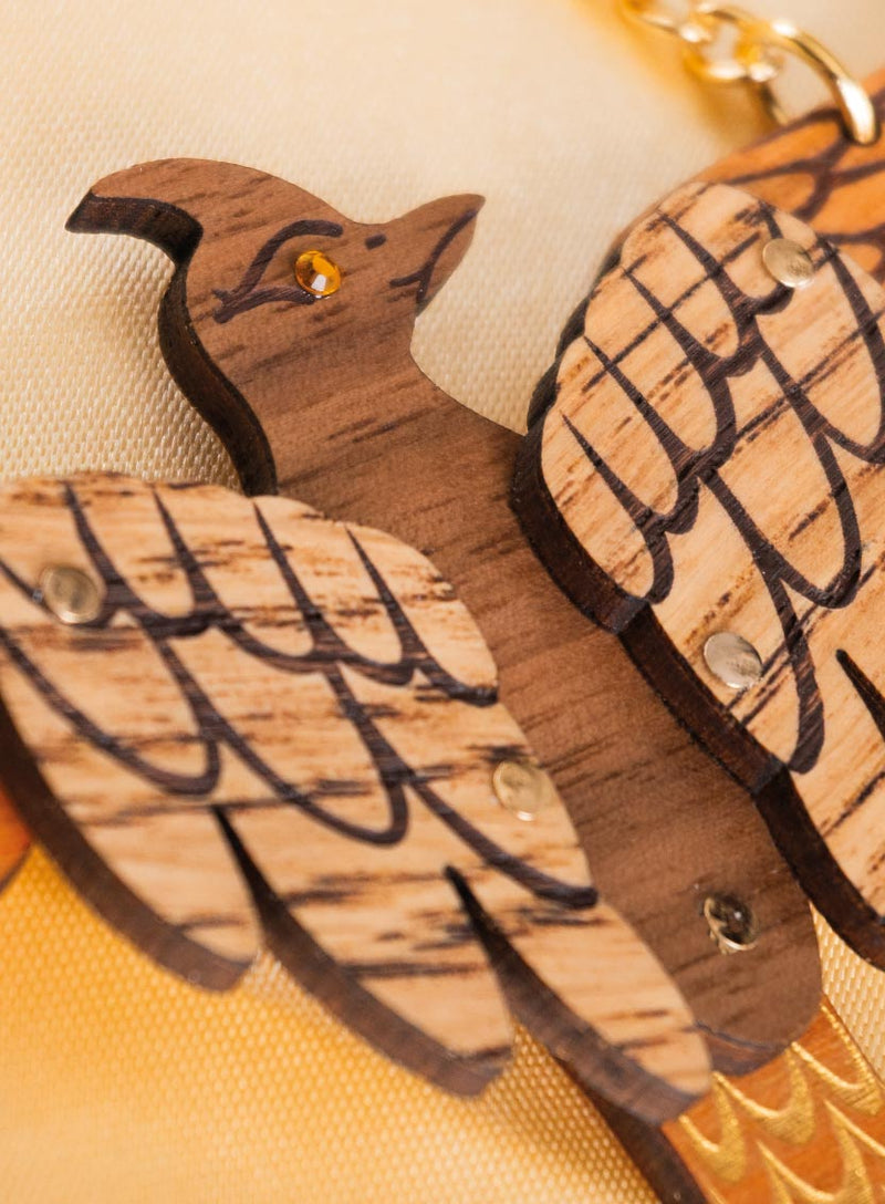 Fabled Lark Necklace Flatlay