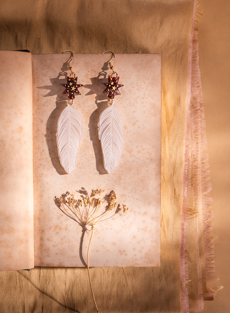 Enchanted Feather Earrings