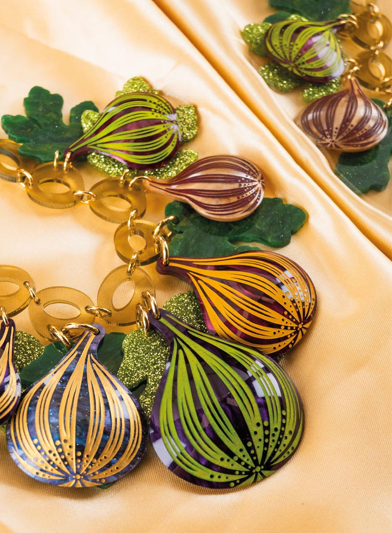 Fig Tree Statement Necklace Flatlay