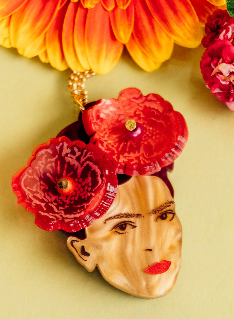 Frida Kahlo Pendant