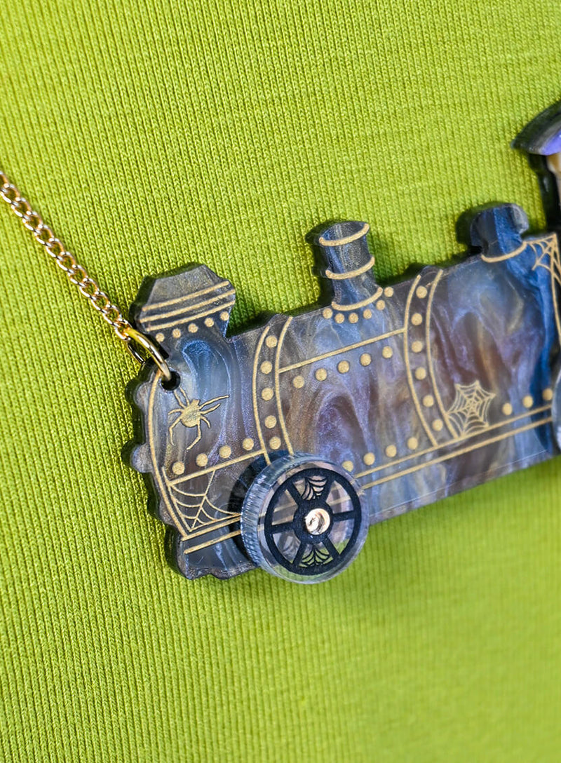 Ghost Train Necklace