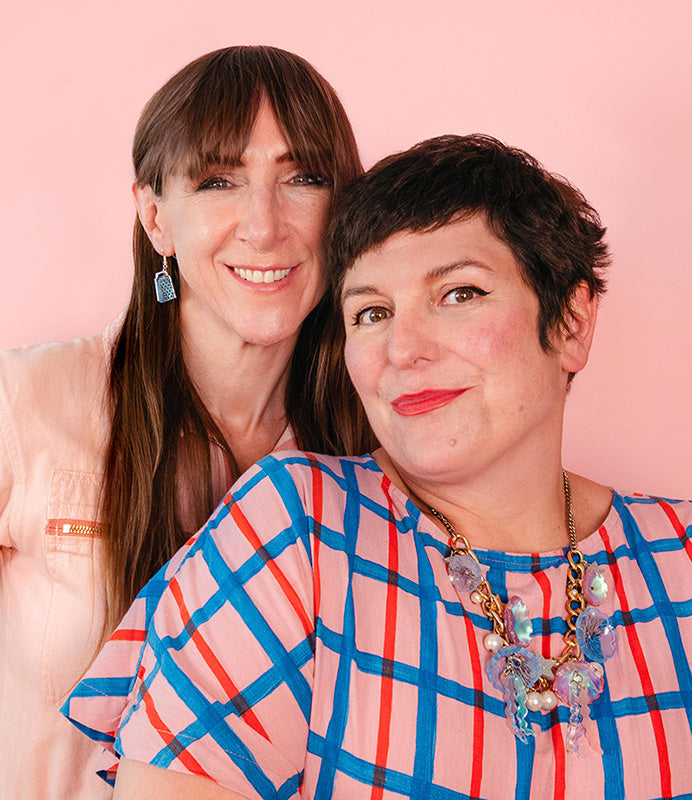 Harriet and Rosie - Co-Founders of Tatty Devine.