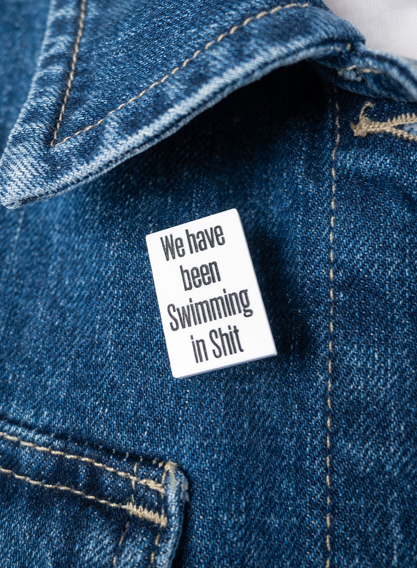 Jeremy Deller Swimming Brooch