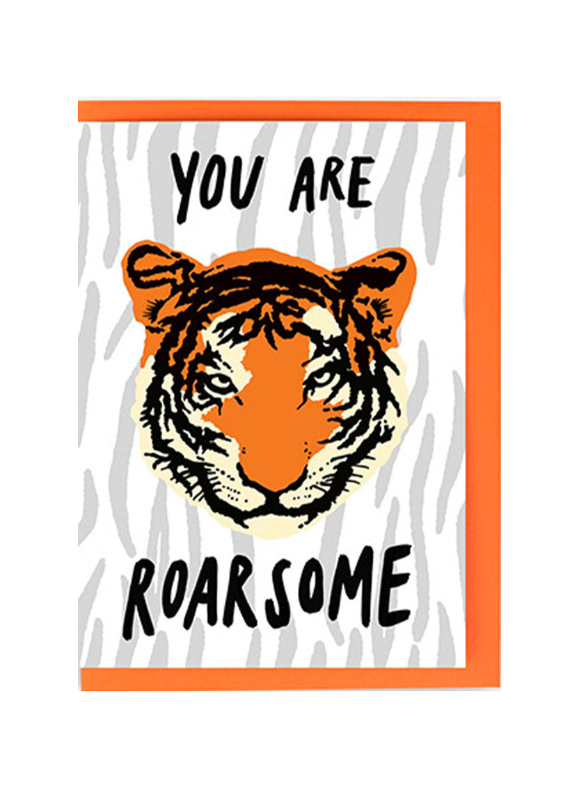 Alison Hardcastle Roarsome Tiger Card
