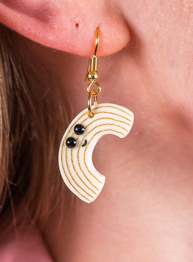 Mac and Cheese Earrings