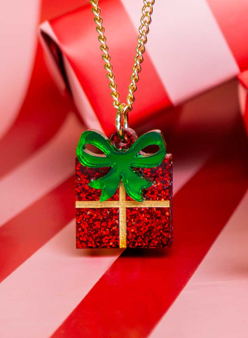 Mini Christmas Gift Pendant