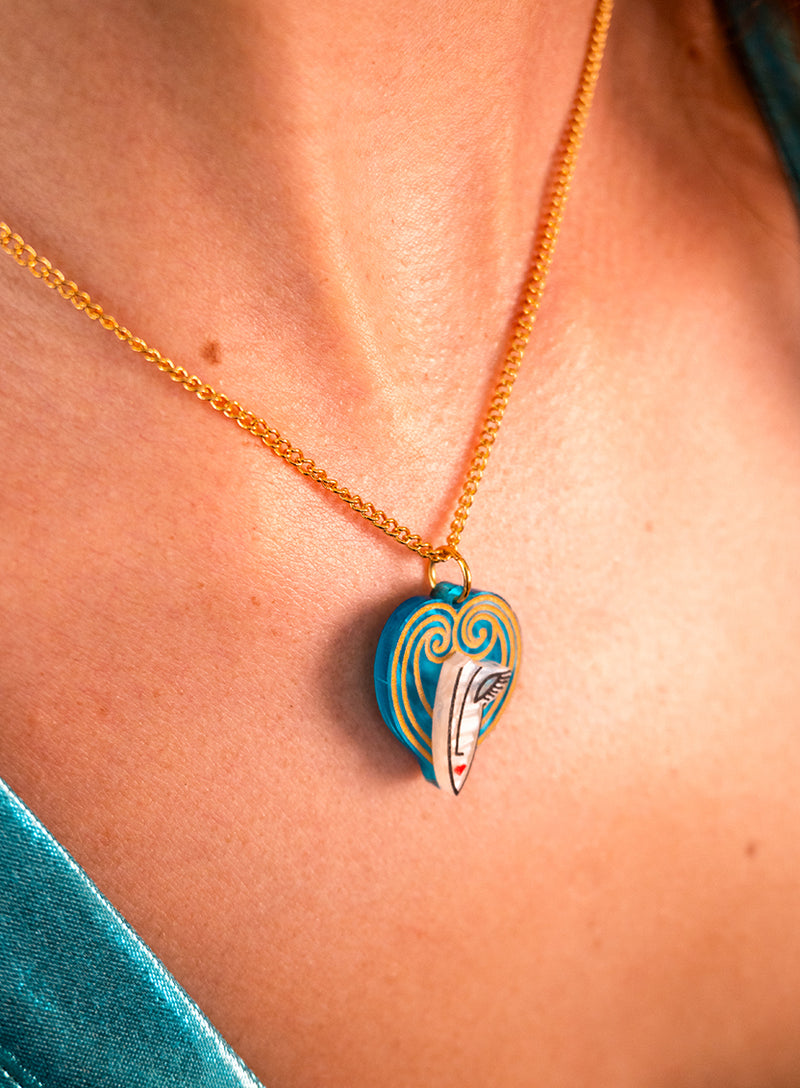 Painted Lady Pendant
