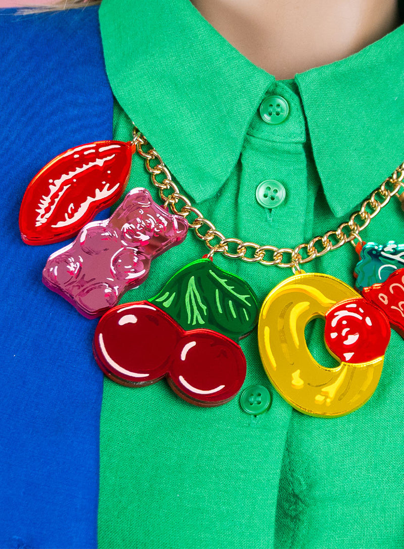 Pick and Mix Sweets Statement Necklace