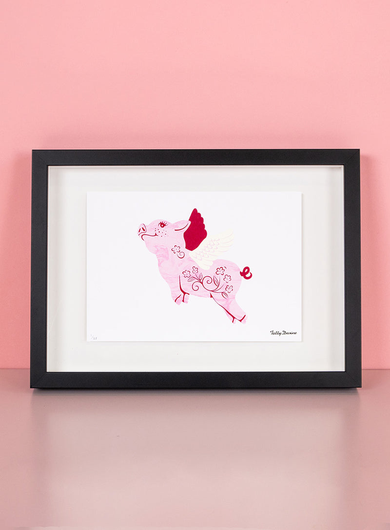 Pigs Might Fly Art Print