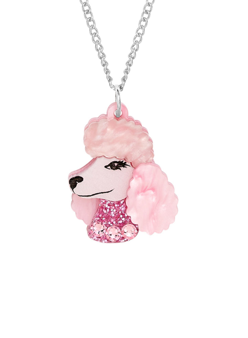 Pink Poodle Pendant