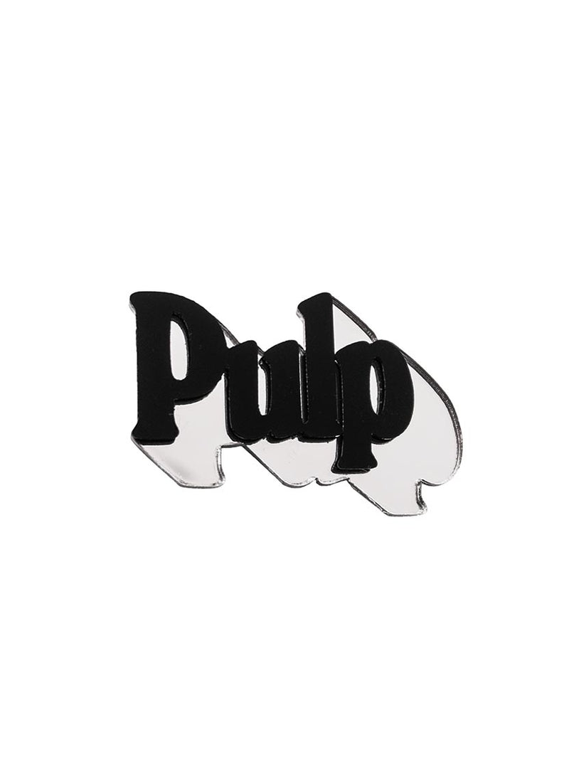 Pulp Brooch Black