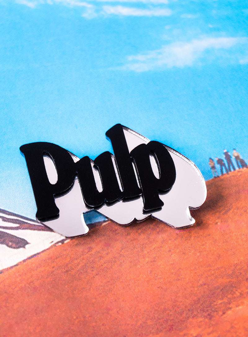 Pulp Brooch Black