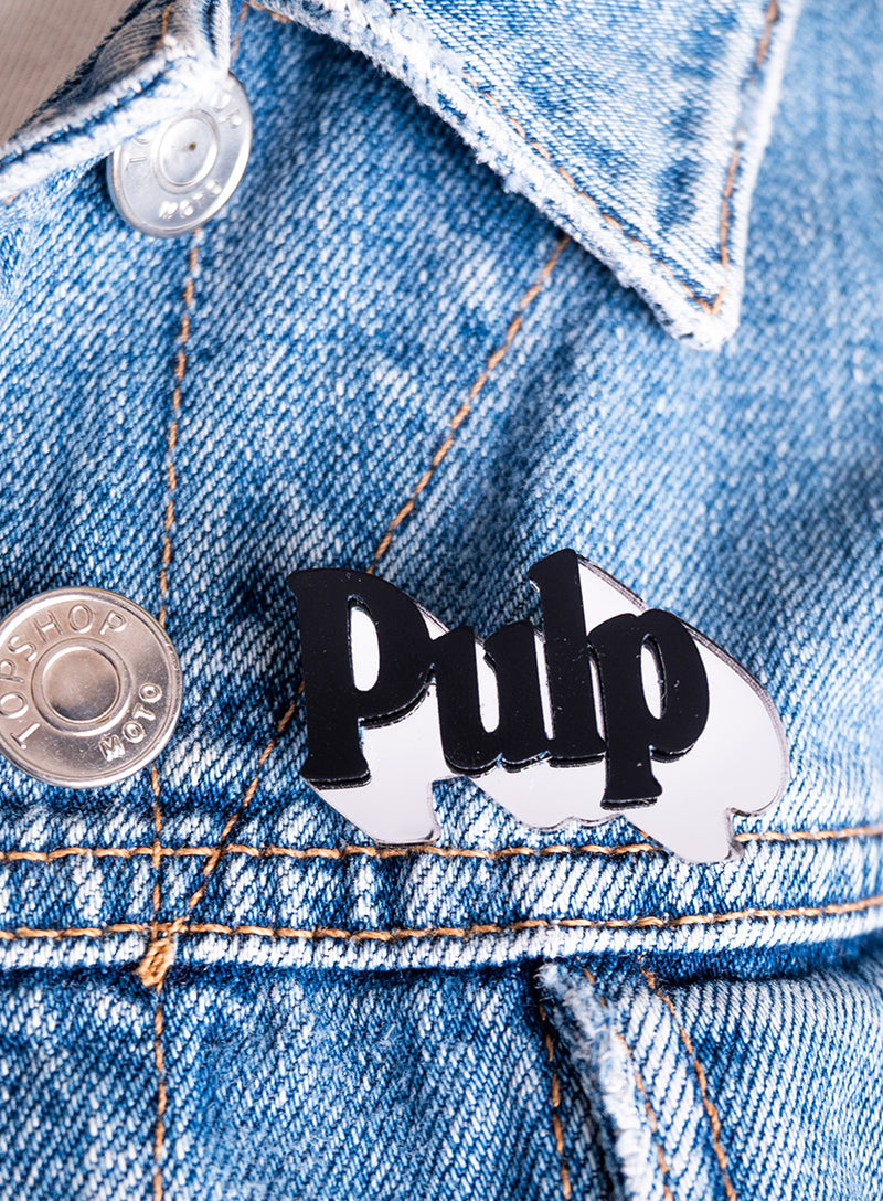 Pulp Brooch Black
