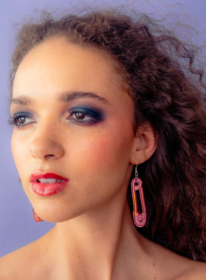 Safety Pin Earrings
