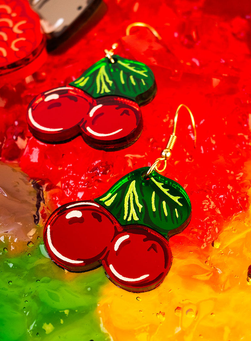 Sour Cherry Earrings