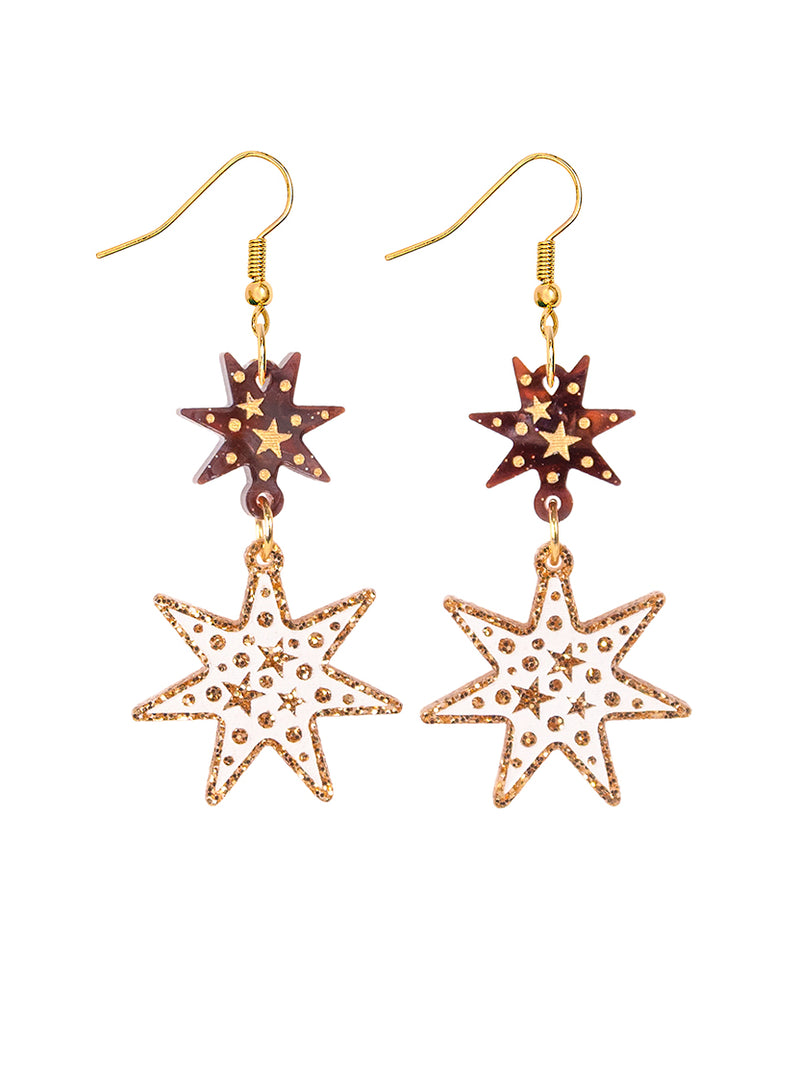 Autumn Star Earrings