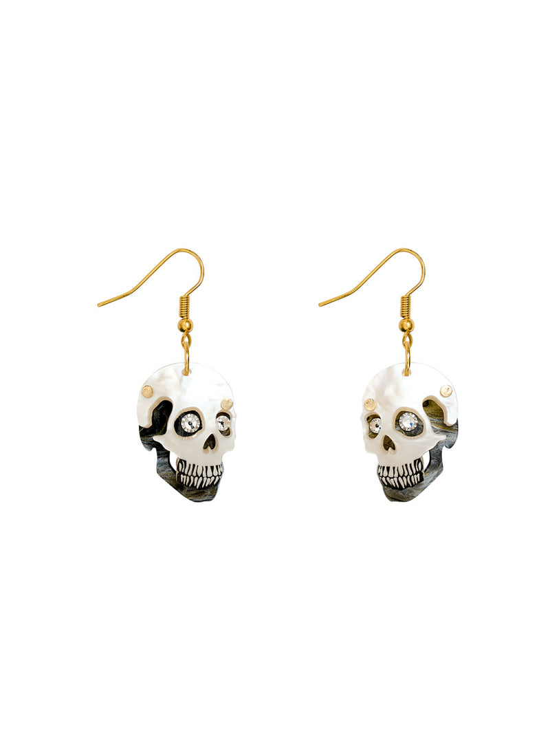 Vanitas Skull Earrings