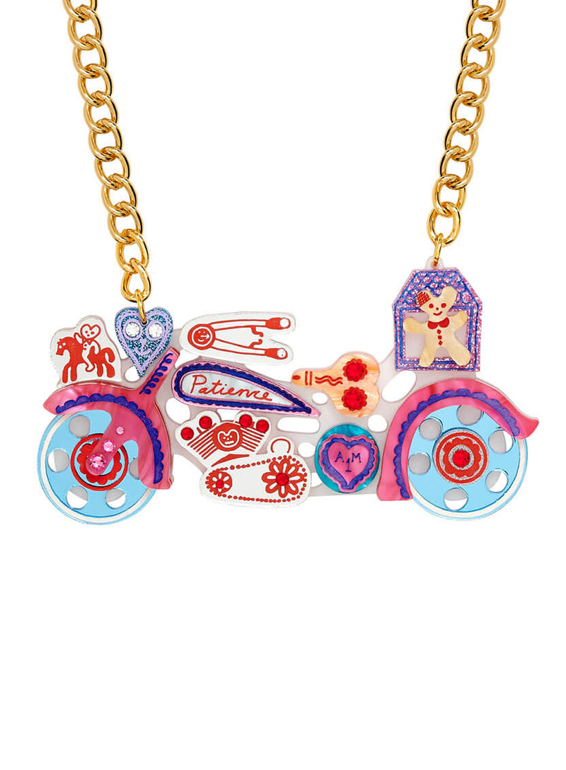 AM1 Motorbike Necklace